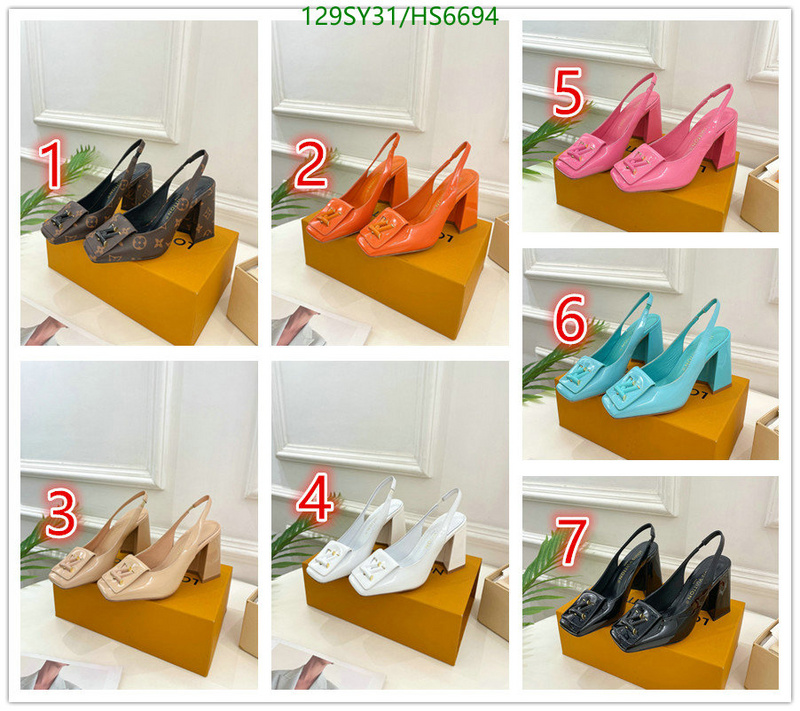 Women Shoes-LV, Code: HS6694,$: 129USD