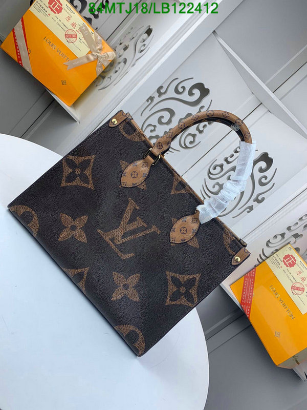 LV Bags-(4A)-Handbag Collection-,Code: LB122412,$: 84USD