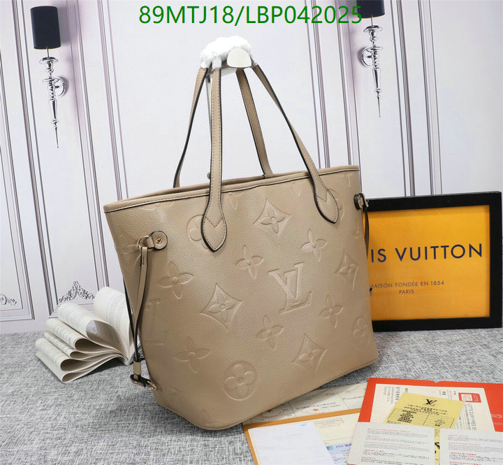 LV Bags-(4A)-Neverfull-,Code: LBP042025,$: 89USD