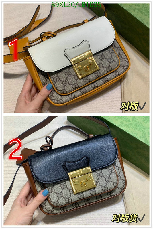 Gucci Bag-(4A)-Padlock-,Code: LB1035,$: 89USD