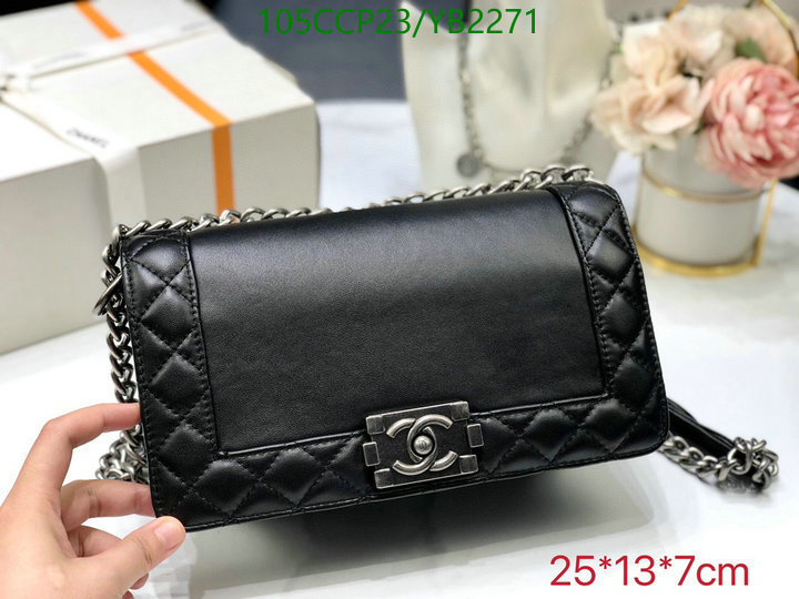 Chanel Bags ( 4A )-Le Boy,Code: YB2271,$: 105USD