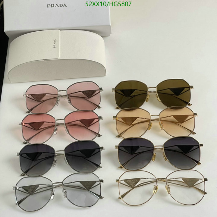 Glasses-Prada, Code: HG5807,$: 52USD