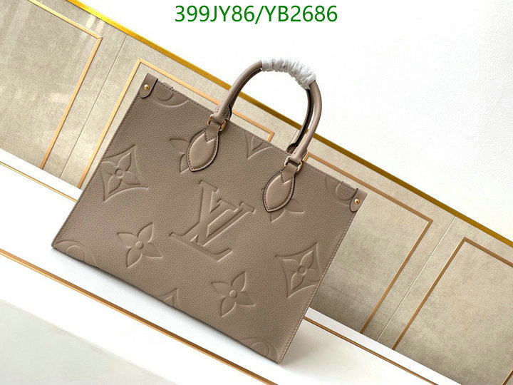 LV Bags-(Mirror)-Handbag-,Code: YB2686,$: 399USD