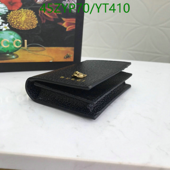 Gucci Bag-(4A)-Wallet-,Code: YT410,$: 45USD