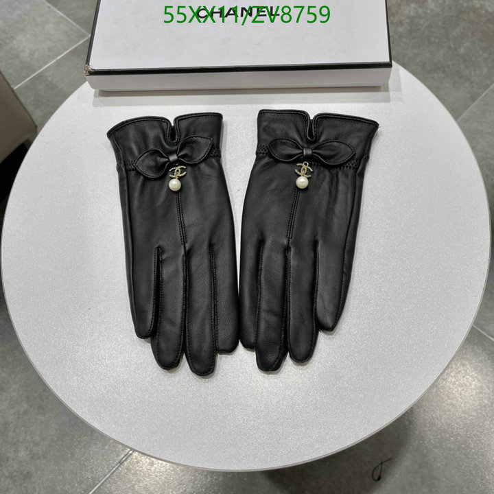 Gloves-Chanel, Code: ZV8759,$: 55USD