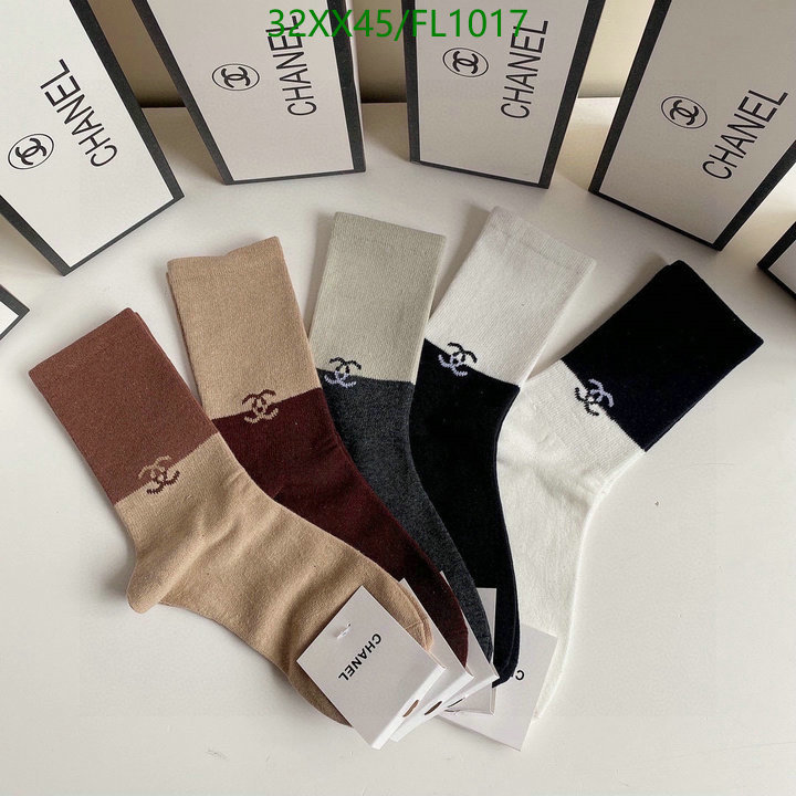 Sock-Chanel,Code: FL1017,$: 32USD