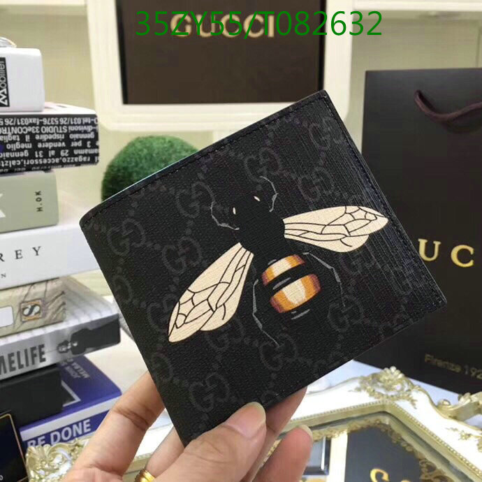 Gucci Bag-(4A)-Wallet-,Code: T082632,$:35USD