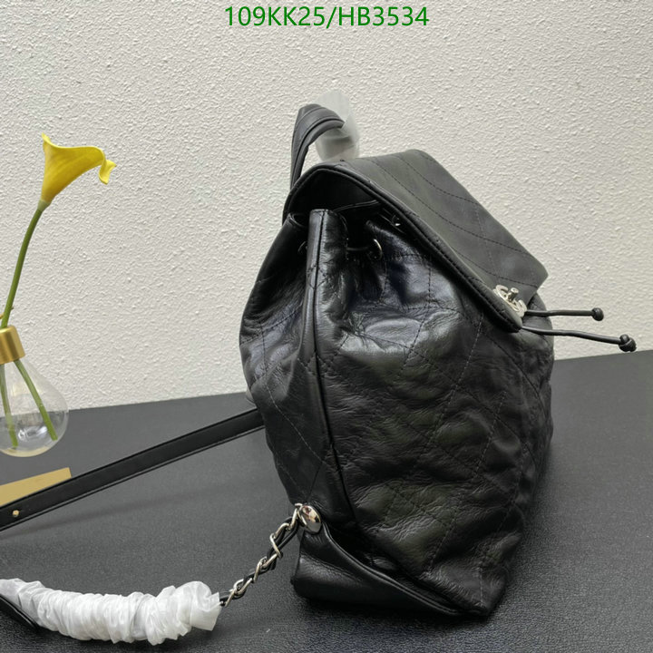 Chanel Bags ( 4A )-Backpack-,Code: HB3534,$: 89USD