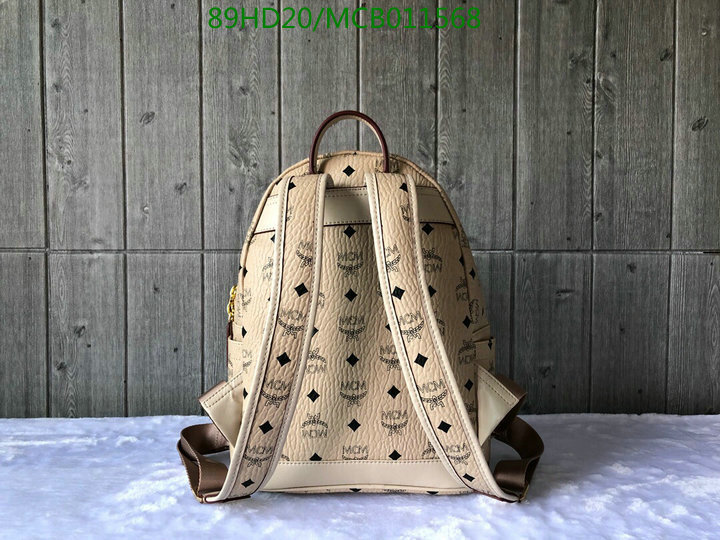 MCM Bag-(Mirror)-Backpack-,Code: MCB011568,$:89USD