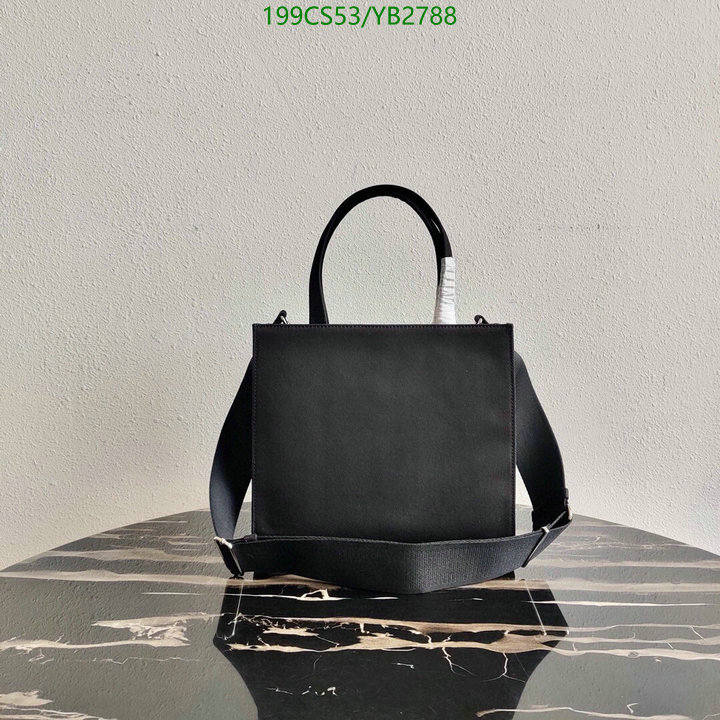 Prada Bag-(Mirror)-Diagonal-,Code: YB2788,$: 199USD