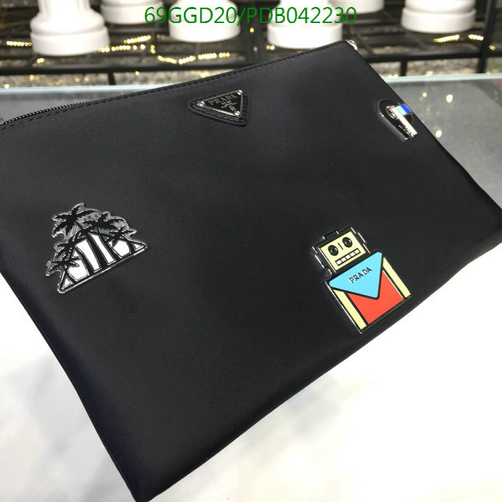 Prada Bag-(Mirror)-Clutch-,Code: PDB042230,$:69USD