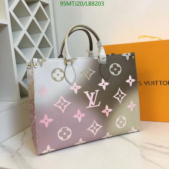 LV Bags-(4A)-Handbag Collection-,Code: LB8203,$: 95USD