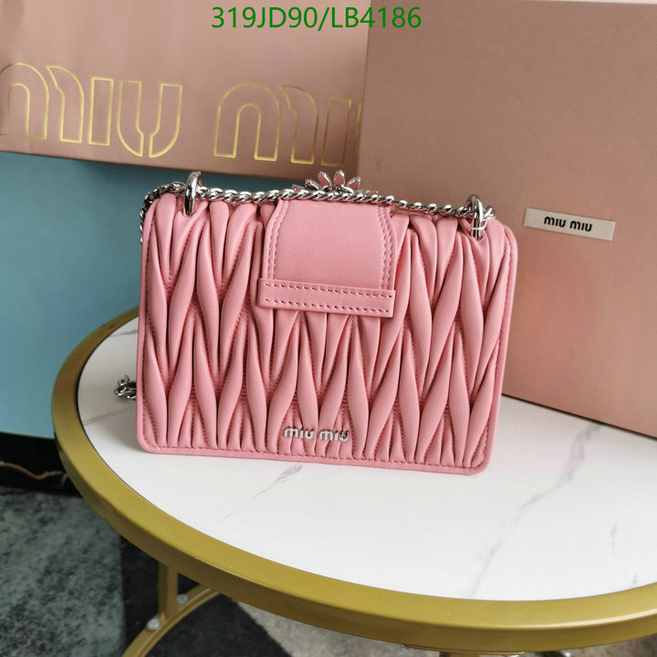 Miu Miu Bag-(Mirror)-Diagonal-,Code: LB4186,$: 319USD