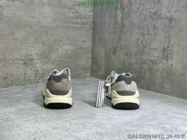 Men shoes-New Balance, Code: HS7103,$: 75USD