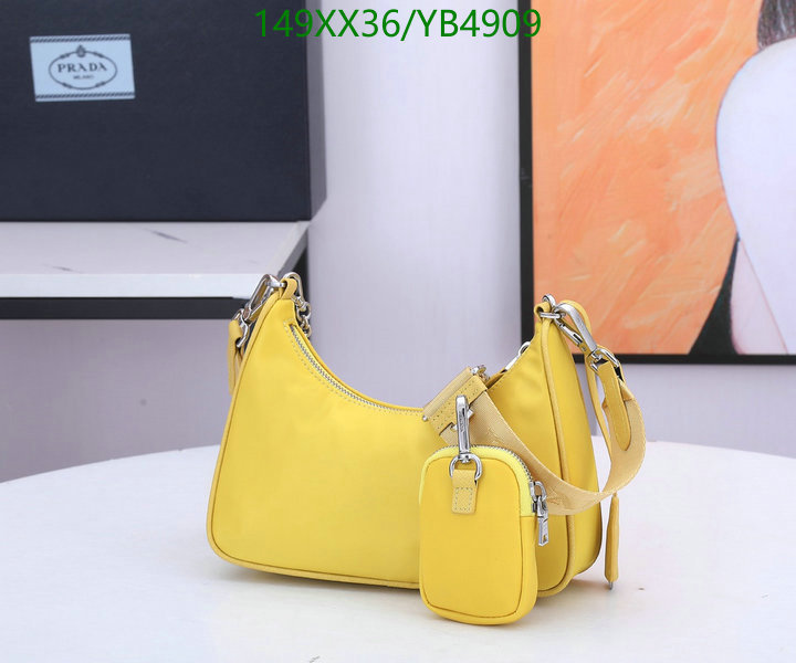 Prada Bag-(Mirror)-Re-Edition 2005,Code: YB4909,$: 149USD