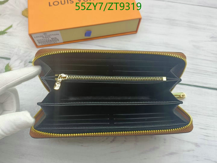 LV Bags-(4A)-Wallet-,Code: ZT9319,$: 55USD