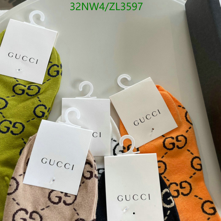 Sock-Gucci, Code: ZL3597,$: 32USD