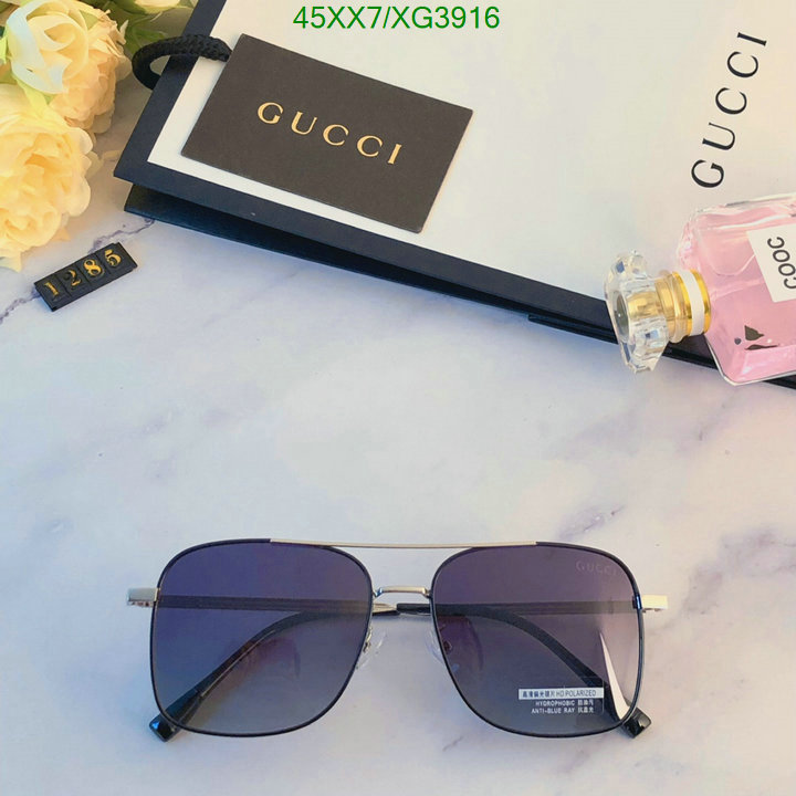 Glasses-Gucci, Code: XG3916,$: 45USD