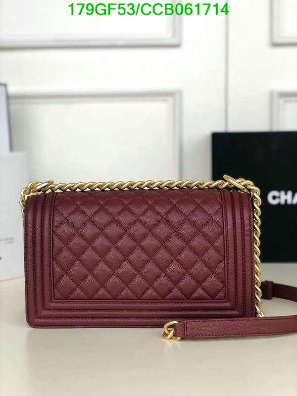 Chanel Bags -(Mirror)-Le Boy,Code: CCB061714,$: 179USD