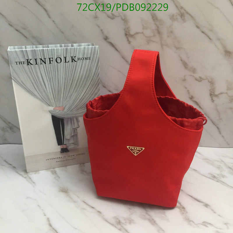 Prada Bag-(4A)-Handbag-,Code: PDB092229,$:72USD