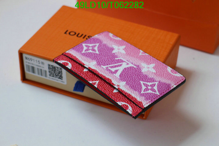 LV Bags-(Mirror)-Wallet-,Code: T062282,$: 49USD