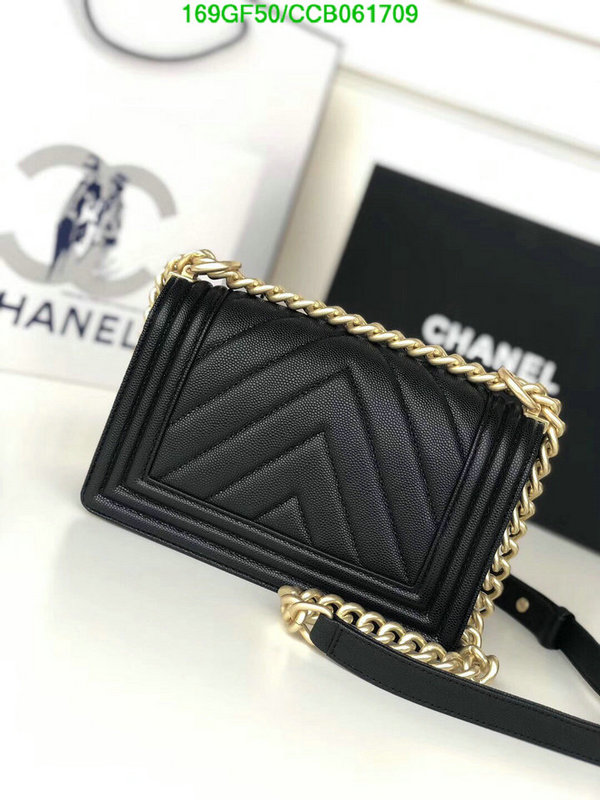 Chanel Bags -(Mirror)-Le Boy,Code: CCB061709,$: 169USD