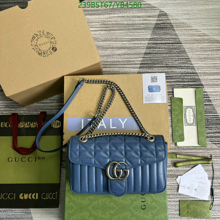 Gucci Bag-(Mirror)-Marmont,Code: YB4580,$: 239USD