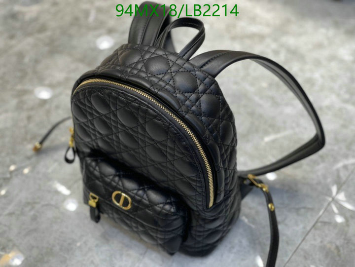 Dior Bags-(4A)-Backpack,Code: LB2214,$: 94USD