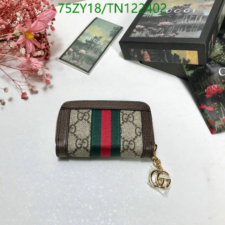 Gucci Bag-(Mirror)-Wallet-,Code: TN122402,$: 75USD