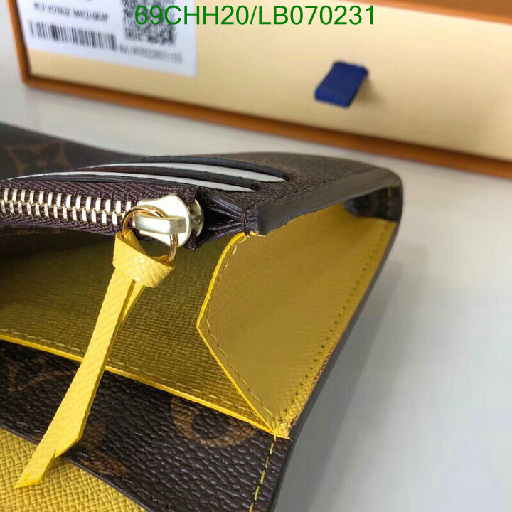 LV Bags-(Mirror)-Wallet-,Code: LB070231,$: 69USD