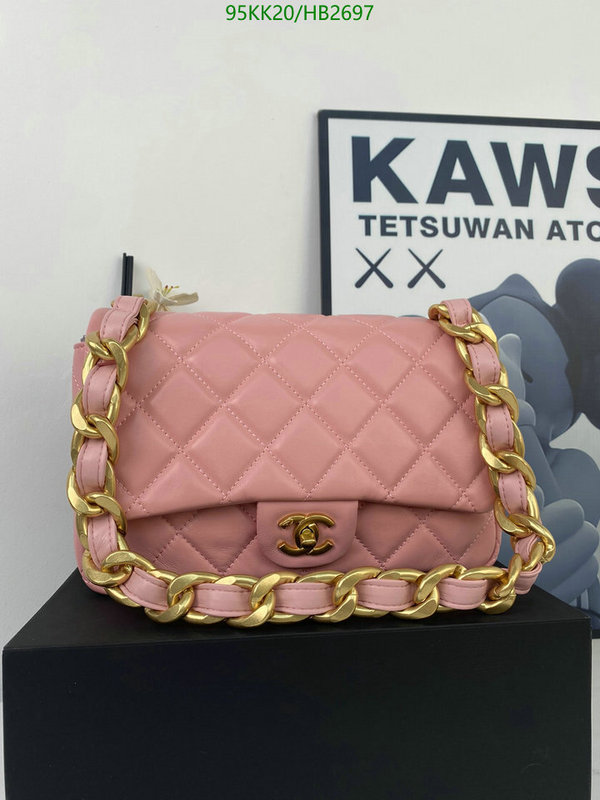 Chanel Bags ( 4A )-Diagonal-,Code: HB2697,$: 95USD