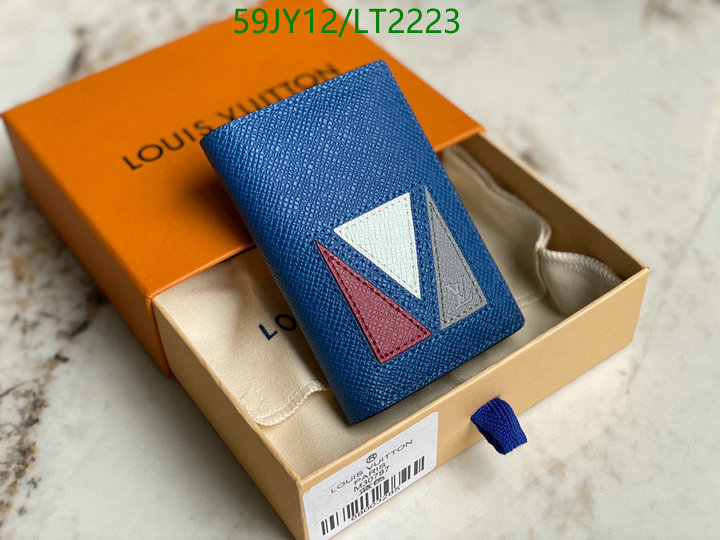 LV Bags-(Mirror)-Wallet-,Code: LT2223,$: 59USD