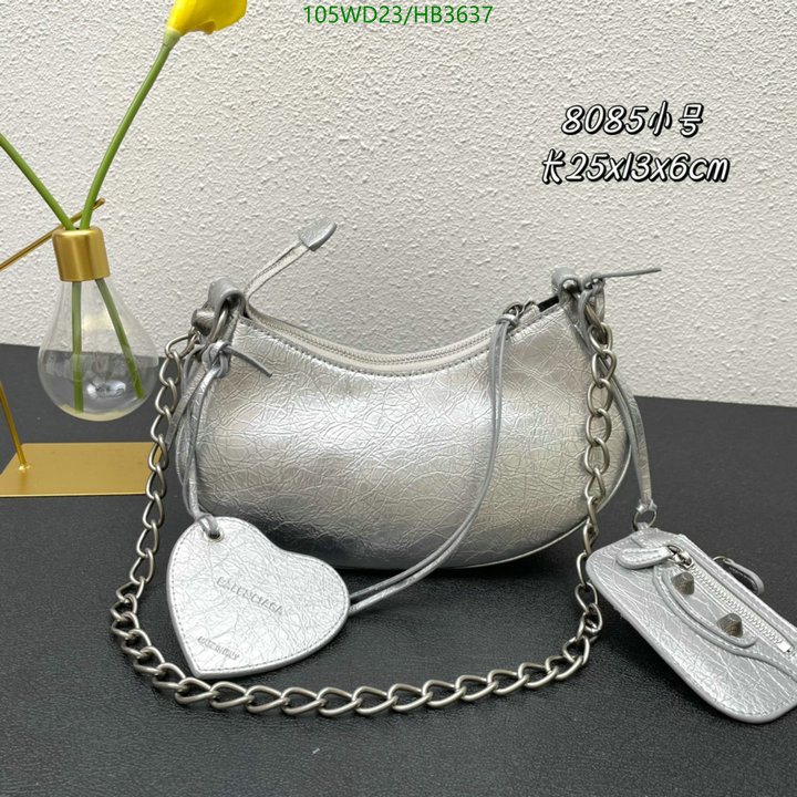 Balenciaga Bag-(4A)-Le Cagole-,Code: HB3637,$: 105USD