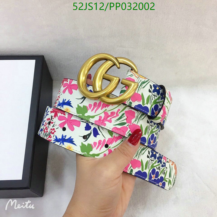 Belts-Gucci, Code: PP032002,$: 52USD