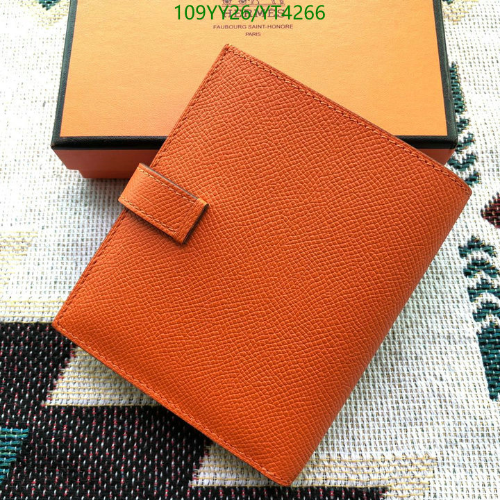 Hermes Bag-(Mirror)-Wallet-,Code: YT4266,$: 109USD