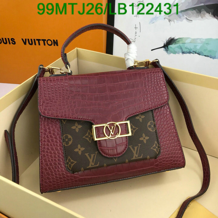 LV Bags-(4A)-Handbag Collection-,Code: LB122431,$: 99USD