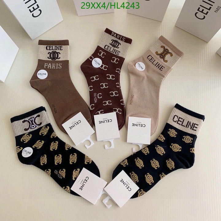 Sock-CELINE, Code: HL4243,$: 29USD