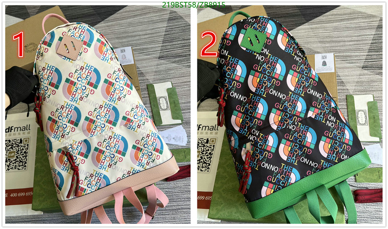 Gucci Bag-(Mirror)-Backpack-,Code: ZB8915,$: 219USD