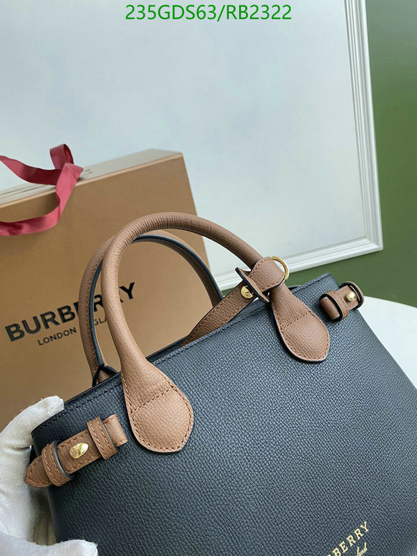 Burberry Bag-(Mirror)-Handbag-,Code: RB2322,$: 235USD