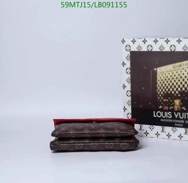 LV Bags-(4A)-Pochette MTis Bag-Twist-,Code: LB091155,$: 59USD