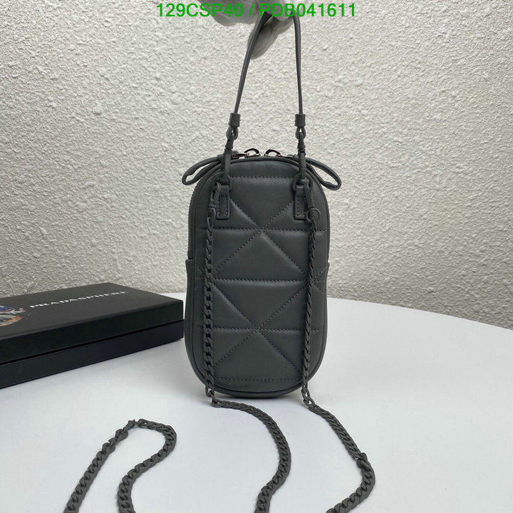 Prada Bag-(Mirror)-Diagonal-,Code: PDB041611,$: 129USD