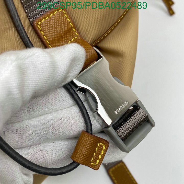 Prada Bag-(Mirror)-Backpack-,Code: PDBA0522489,$: 299USD