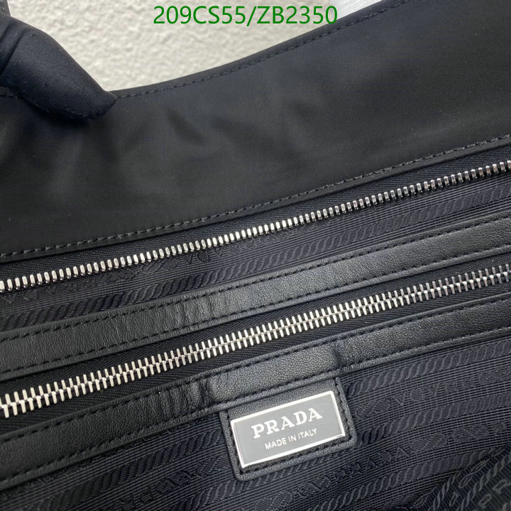 Prada Bag-(Mirror)-Handbag-,Code: ZB2350,$: 209USD