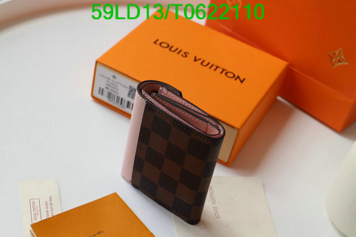 LV Bags-(Mirror)-Wallet-,Code: T0622110,$: 59USD