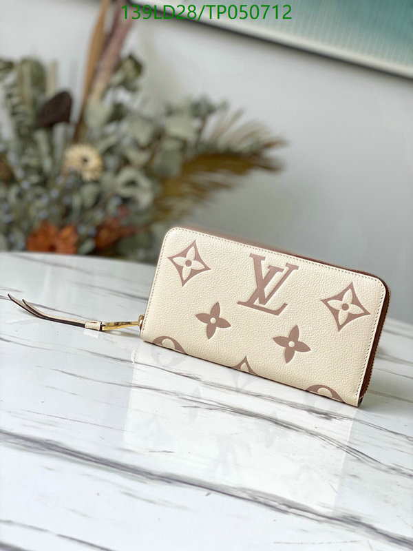 LV Bags-(Mirror)-Wallet-,Code: TP050712,$: 139USD