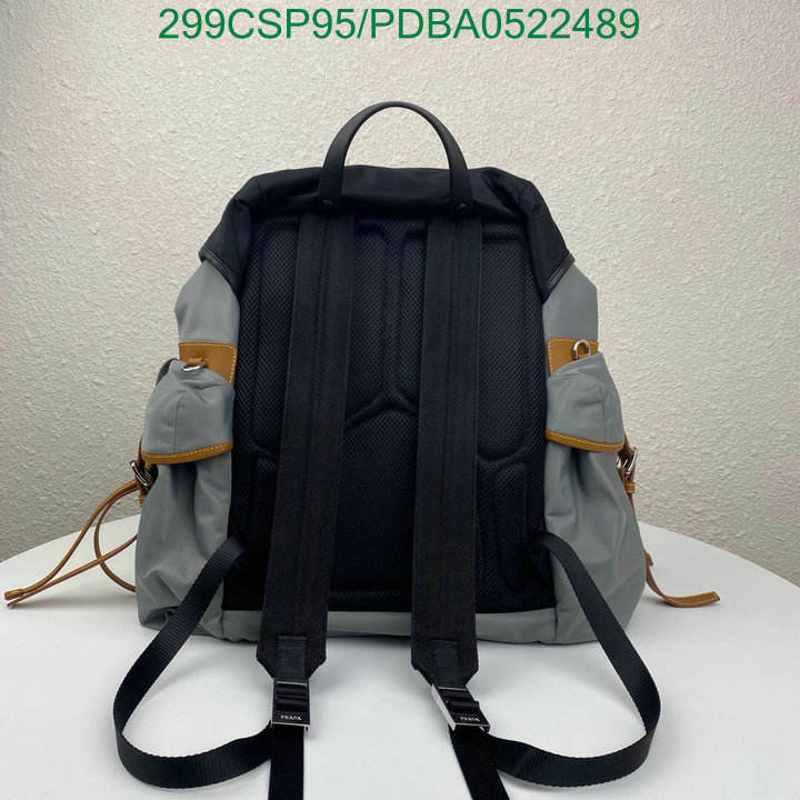 Prada Bag-(Mirror)-Backpack-,Code: PDBA0522489,$: 299USD