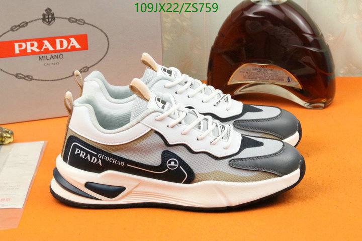 Men shoes-Prada, Code: ZS759,$: 109USD