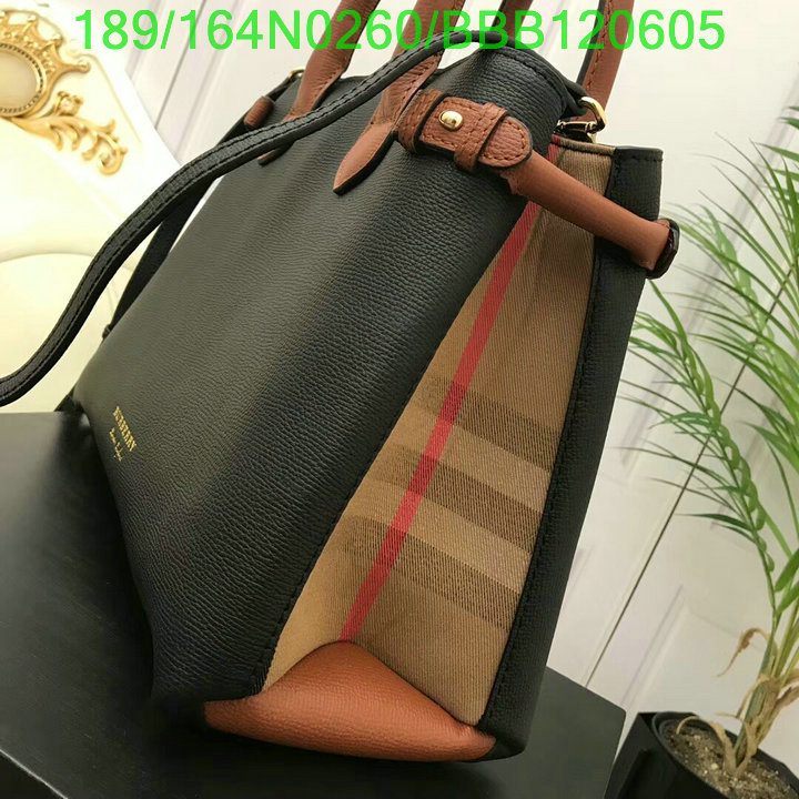 Burberry Bag-(Mirror)-Handbag-,Code: BBB120605,$: 189USD