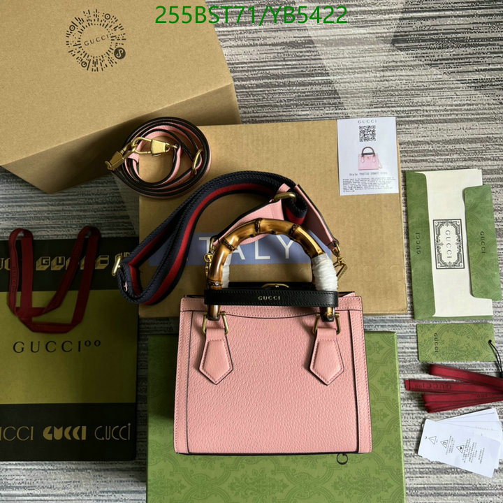 Gucci Bag-(Mirror)-Diana-Bamboo-,Code: YB5422,$: 255USD