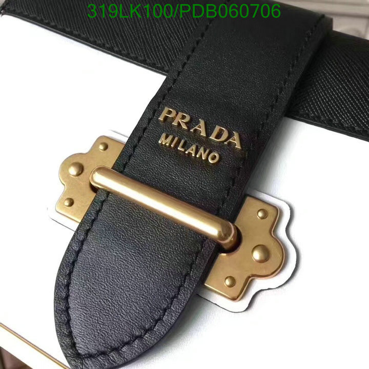 Prada Bag-(Mirror)-Diagonal-,Code: PDB060706,$: 319USD